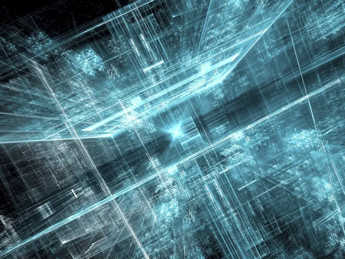 Gerahmter Druck : Technik, Science-Fiction oder virtuelle Realität-Hintergrund mit Perspektive - abstrakte computer-generierte Abbildung. Gerahmter Druck : Technik, Science-Fiction oder virtuelle Realität-Hintergrund mit Perspektive - abstrakte computer-generierte Abbildung.