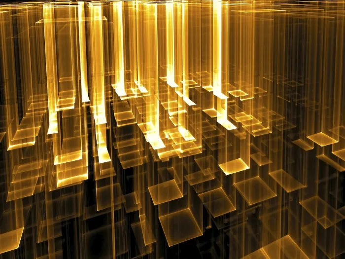 Gerahmter Druck : Hintergrund - Technologie: abstrakte, computer-generierte 3D-Illustration. Gerahmter Druck : Hintergrund - Technologie: abstrakte, computer-generierte 3D-Illustration.