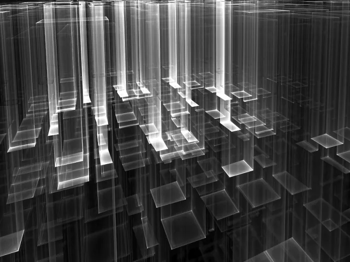 Gerahmter Druck : Hintergrund - Technologie: abstrakte, computer-generierte 3D-Illustration. Gerahmter Druck : Hintergrund - Technologie: abstrakte, computer-generierte 3D-Illustration.