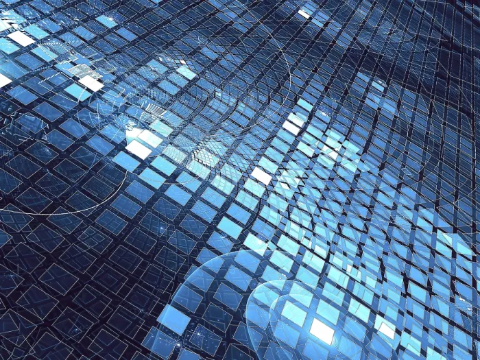 Gerahmter Druck : Technologischer Hintergrund mit Zellen oder Schuppen. Gerahmter Druck : Technologischer Hintergrund mit Zellen oder Schuppen.