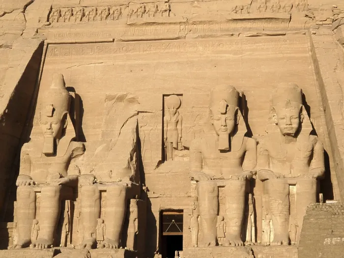 Gerahmter Druck : Das Tempel von Abu Simbel in Ägypten. Gerahmter Druck : Das Tempel von Abu Simbel in Ägypten.