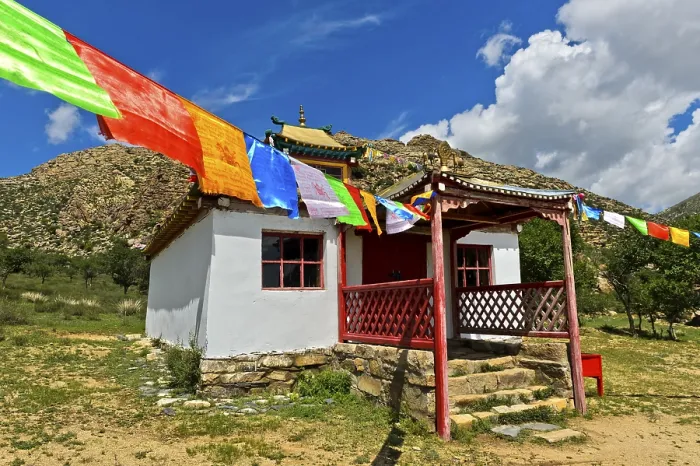 Gerahmter Druck : Temple, Erdene Khamba Kloster Gerahmter Druck : Temple, Erdene Khamba Kloster