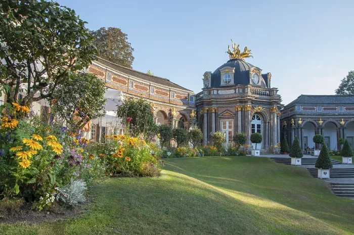 Gerahmter Druck : Tempel des Sonnengottes im Hermitage