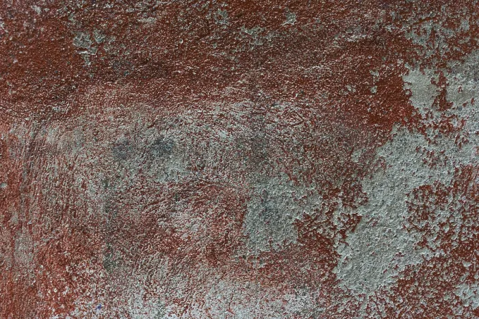 Gerahmter Druck : Textur einer Steinmauer, rau.