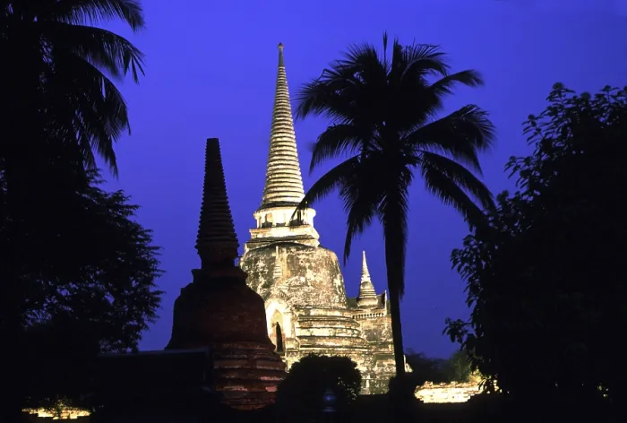 Gerahmter Druck : Tempel Thailands Gerahmter Druck : Tempel Thailands