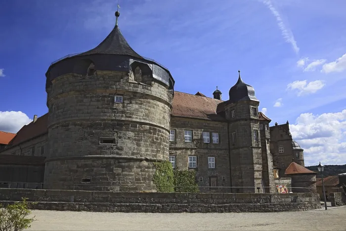 Gerahmter Druck : Der dicke Turm der Veste Rosenberg Gerahmter Druck : Der dicke Turm der Veste Rosenberg