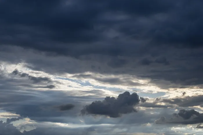 Gerahmter Druck : Donnerwolken, Baden-Württemberg. Gerahmter Druck : Donnerwolken, Baden-Württemberg.