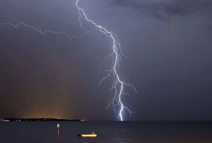 Gerahmter Druck : Sturm auf dem Bodensee Gerahmter Druck : Sturm auf dem Bodensee