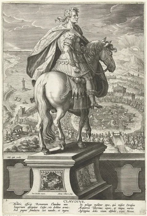 Gerahmter Druck : Tiberius Claudius Caesar Augustus Germanicus Gerahmter Druck : Tiberius Claudius Caesar Augustus Germanicus