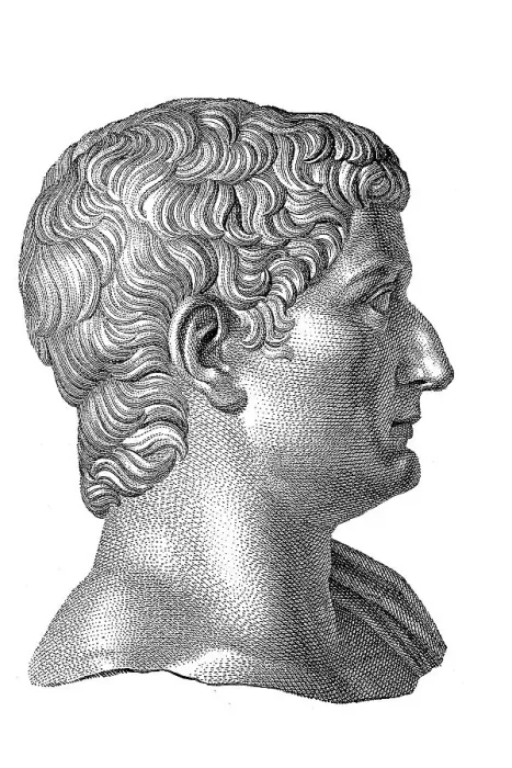 Gerahmter Druck : Tiberius Julius Caesar Augustus Gerahmter Druck : Tiberius Julius Caesar Augustus