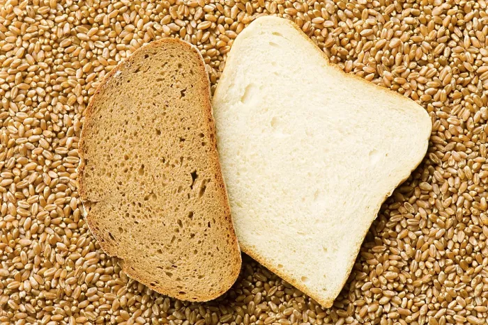 Gerahmter Druck : Brot und Weizen Gerahmter Druck : Brot und Weizen