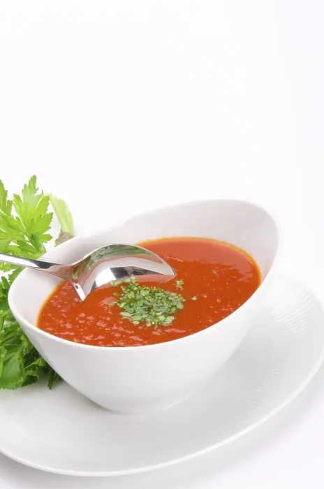 Gerahmter Druck : Tomaten-Suppe Gerahmter Druck : Tomaten-Suppe