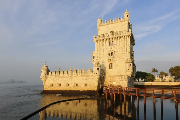 Gerahmter Druck : Torre de Belém oder Belem-Turm Gerahmter Druck : Torre de Belém oder Belem-Turm