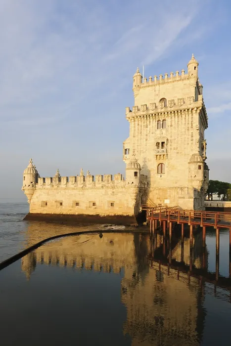 Gerahmter Druck : Torre de Belém oder Belem-Turm Gerahmter Druck : Torre de Belém oder Belem-Turm