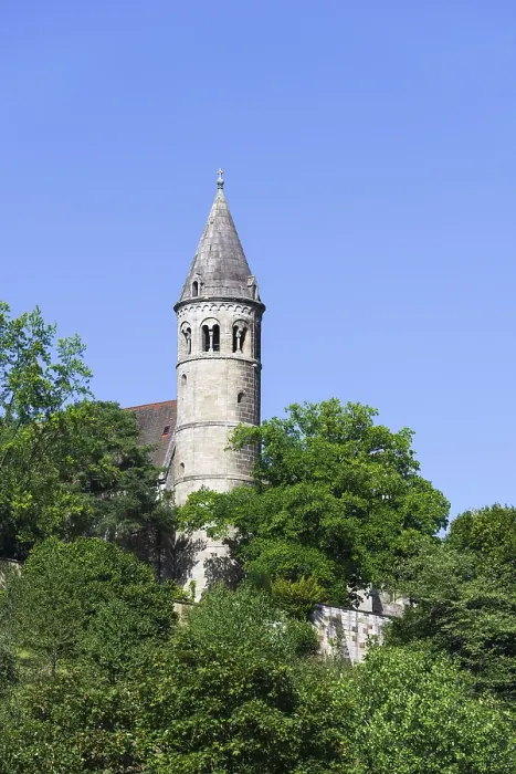 Gerahmter Druck : Turm der Benediktinerabtei Lorch Gerahmter Druck : Turm der Benediktinerabtei Lorch