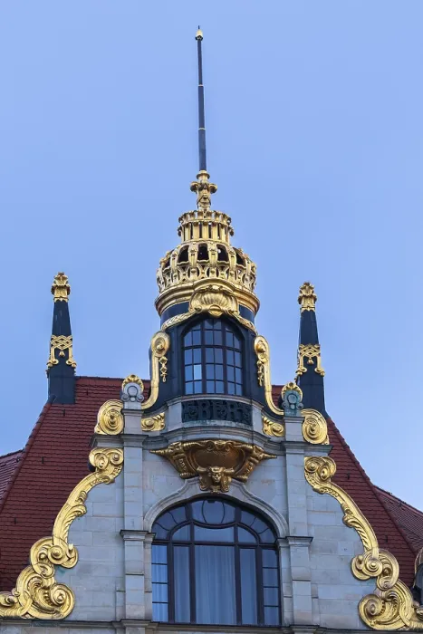 Gerahmter Druck : Turm der Commerzbank, Leipzig Gerahmter Druck : Turm der Commerzbank, Leipzig