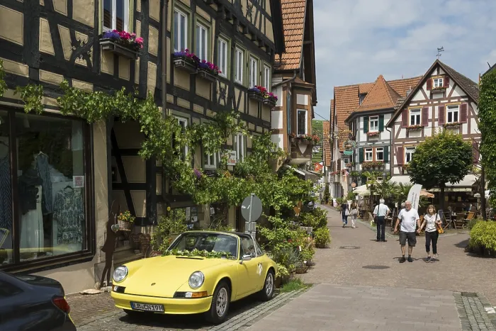 Gerahmter Druck : Ortsansicht, Besigheim an der Enz Gerahmter Druck : Ortsansicht, Besigheim an der Enz