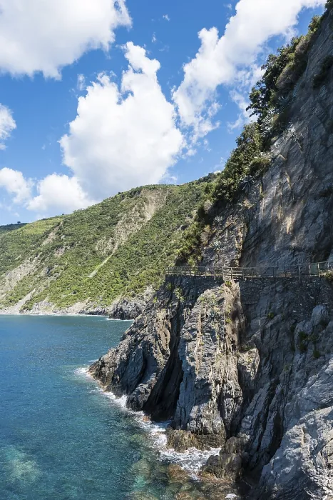 Gerahmter Druck : Entlang von Klippen, Via dell'Amore. Gerahmter Druck : Entlang von Klippen, Via dell'Amore.