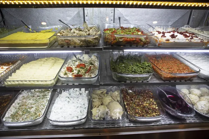Gerahmter Druck : Traditionelle Vorspeisen, Truthahn. Gerahmter Druck : Traditionelle Vorspeisen, Truthahn.
