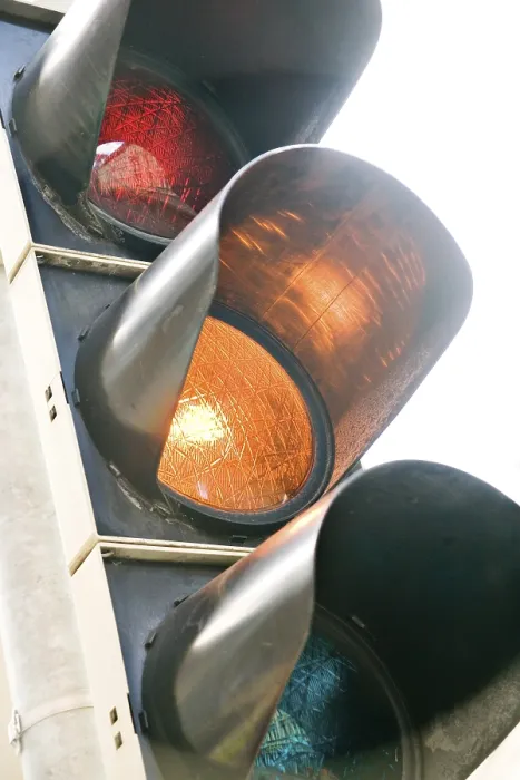 Gerahmter Druck : Verkehrslicht Gerahmter Druck : Verkehrslicht