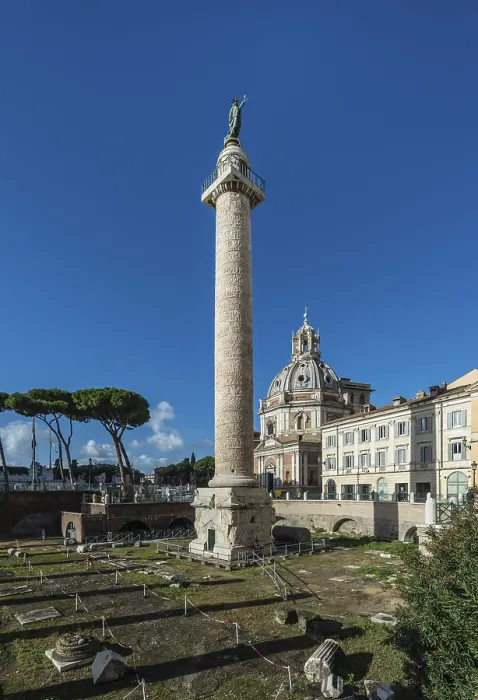 Gerahmter Druck : Trajans-Säule im Forum Trajans, hinter der Kirche Santa Maria di Loreto, Rione Monti I, Rom, Lazio, Italien Gerahmter Druck : Trajans-Säule im Forum Trajans, hinter der Kirche Santa Maria di Loreto, Rione Monti I, Rom, Lazio, Italien