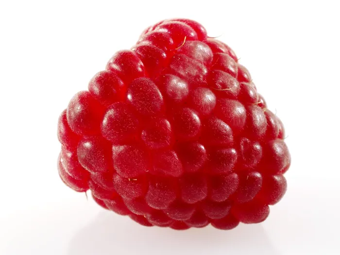Gerahmter Druck : Frische Himbeere Gerahmter Druck : Frische Himbeere