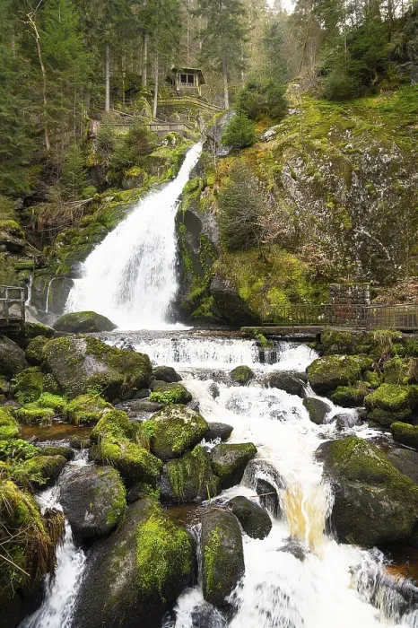 Gerahmter Druck : Triberger Wasserfall im Schwarzwald Gerahmter Druck : Triberger Wasserfall im Schwarzwald