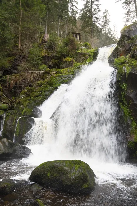 Gerahmter Druck : Wasserfall Triberg im Schwarzwald. Gerahmter Druck : Wasserfall Triberg im Schwarzwald.