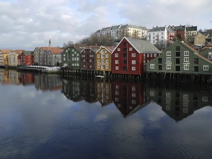 Gerahmter Druck : Trondheim Gerahmter Druck : Trondheim
