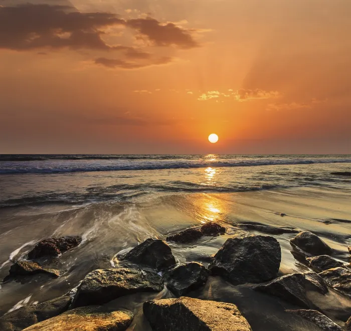 Gerahmter Druck : Tropischer Strandurlaub-Hintergrund Gerahmter Druck : Tropischer Strandurlaub-Hintergrund