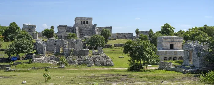 Gerahmter Druck : Tulum Maya-Site Panorama Mexiko Gerahmter Druck : Tulum Maya-Site Panorama Mexiko