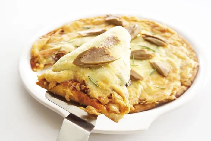 Gerahmter Druck : Thunfisch-Pizza Gerahmter Druck : Thunfisch-Pizza
