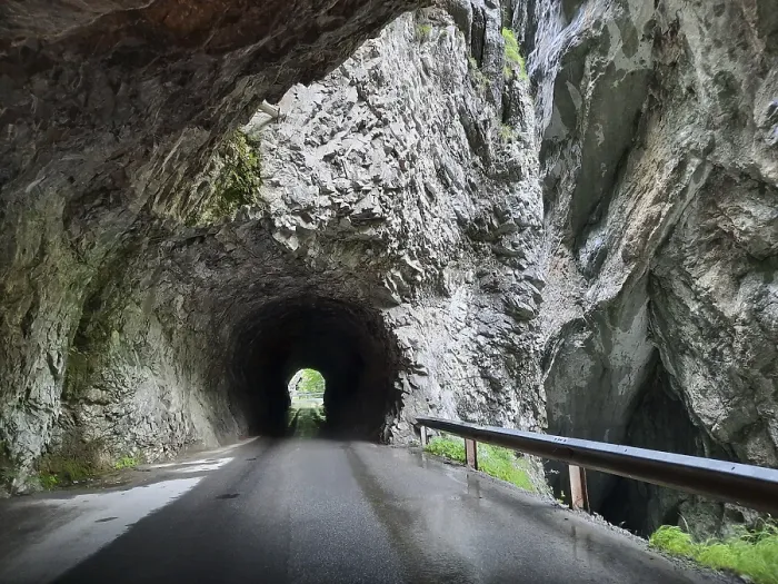 Gerahmter Druck : Tunnel nahe Ebnit Gerahmter Druck : Tunnel nahe Ebnit