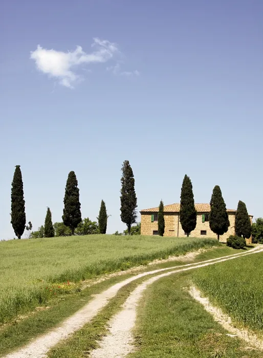 Gerahmter Druck : Tuscany
