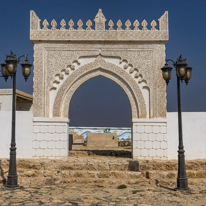 Gerahmter Druck : Typische Architektur, Farasan-Inseln. Gerahmter Druck : Typische Architektur, Farasan-Inseln.