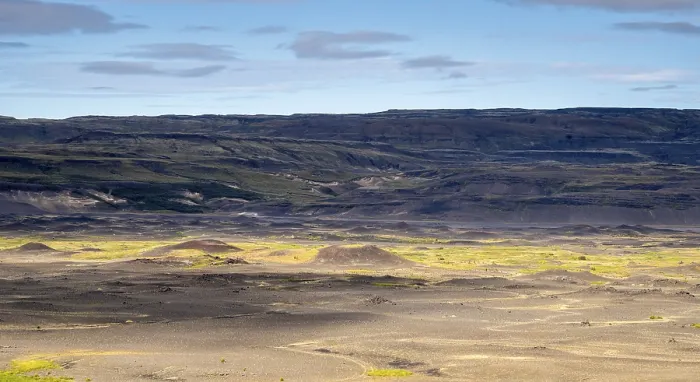 Gerahmter Druck : Typische Landschaft, Island. Gerahmter Druck : Typische Landschaft, Island.