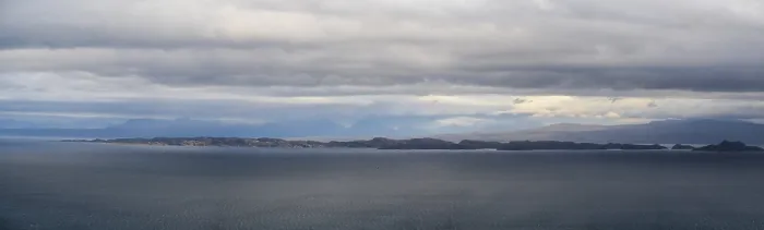 Gerahmter Druck : Typisches Landschaftsbild, Trotternish. Gerahmter Druck : Typisches Landschaftsbild, Trotternish.