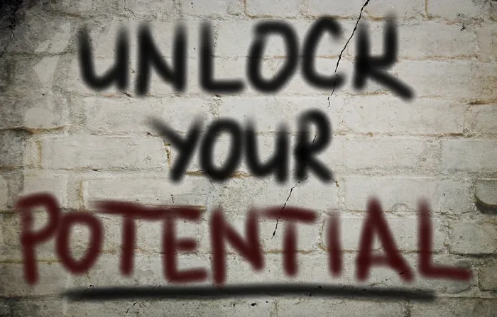 Gerahmter Druck : Dein Potenzial entfesseln. Gerahmter Druck : Dein Potenzial entfesseln.