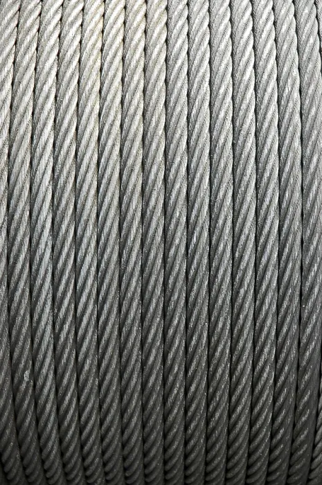 Gerahmter Druck : Entrollte Drahtkabel, Drahtkabel. Gerahmter Druck : Entrollte Drahtkabel, Drahtkabel.