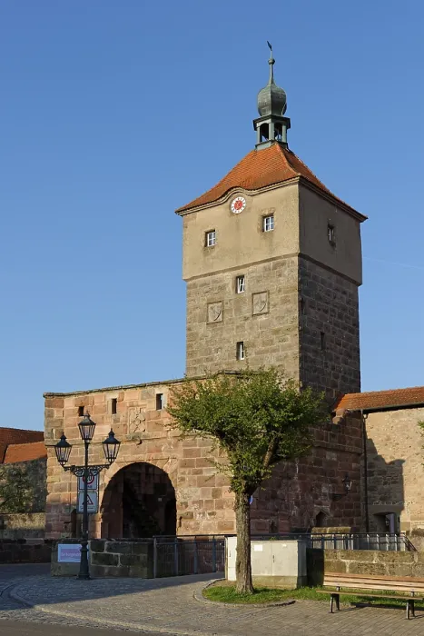 Gerahmter Druck : Oberes Tor, Wolframs-Eschenbach Gerahmter Druck : Oberes Tor, Wolframs-Eschenbach