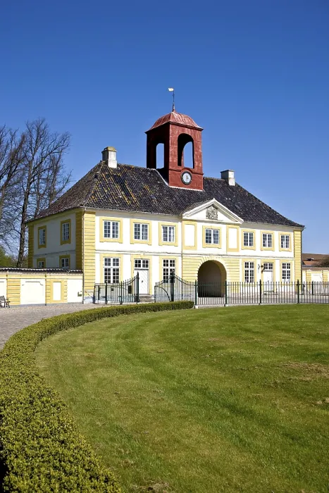 Gerahmter Druck : Schloss Valdemars in Troense, Taasinge Gerahmter Druck : Schloss Valdemars in Troense, Taasinge