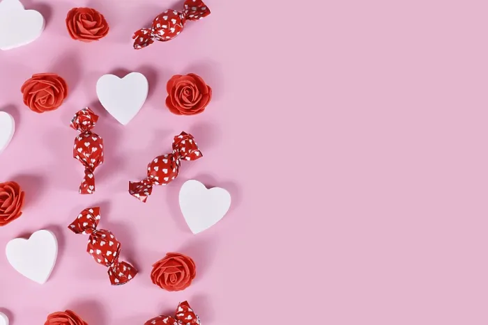 Gerahmter Druck : Valentintagschokolade Gerahmter Druck : Valentintagschokolade