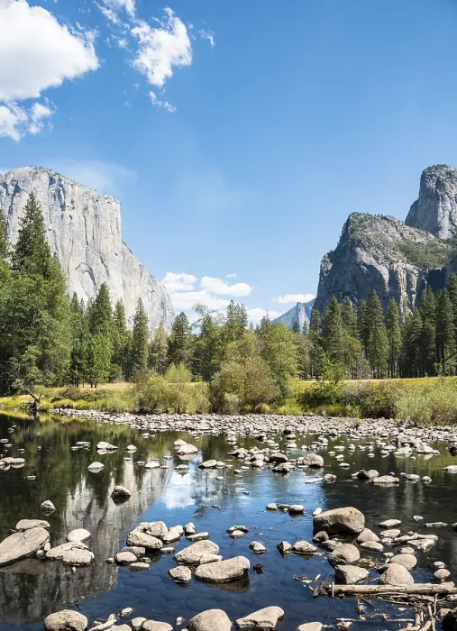 Gerahmter Druck : Talblick, Blick auf El Capitan Gerahmter Druck : Talblick, Blick auf El Capitan