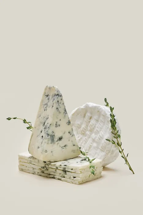 Gerahmter Druck : Verschiedene Arten blauer Schimmelschmelze Gerahmter Druck : Verschiedene Arten blauer Schimmelschmelze