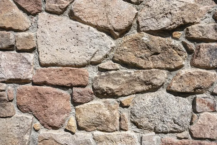 Gerahmter Druck : Verschiedene Arten von Stein als Baumaterial. Gerahmter Druck : Verschiedene Arten von Stein als Baumaterial.