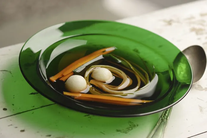 Gerahmter Druck : Gemüsesuppe Gerahmter Druck : Gemüsesuppe