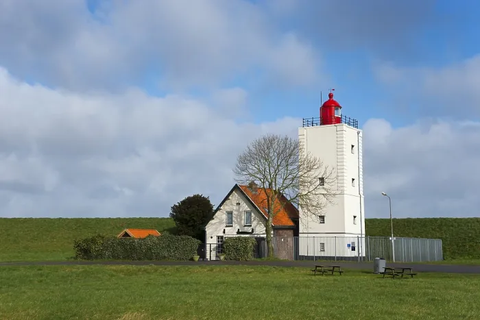 Gerahmter Druck : Das De Ven Leuchtturm, ein denkmalgeschütztes Gebäude. Gerahmter Druck : Das De Ven Leuchtturm, ein denkmalgeschütztes Gebäude.