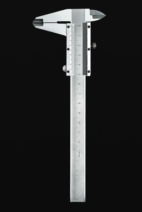 Gerahmter Druck : Vernier-Messschieber Gerahmter Druck : Vernier-Messschieber