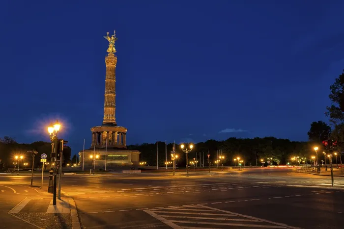 Gerahmter Druck : Siegessäule in Berlin Gerahmter Druck : Siegessäule in Berlin