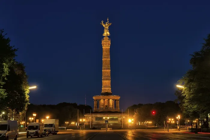 Gerahmter Druck : Siegessäule in Berlin Gerahmter Druck : Siegessäule in Berlin